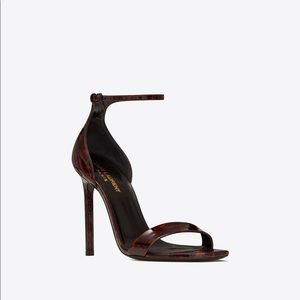NWT Saint Laurent Amber Sandals